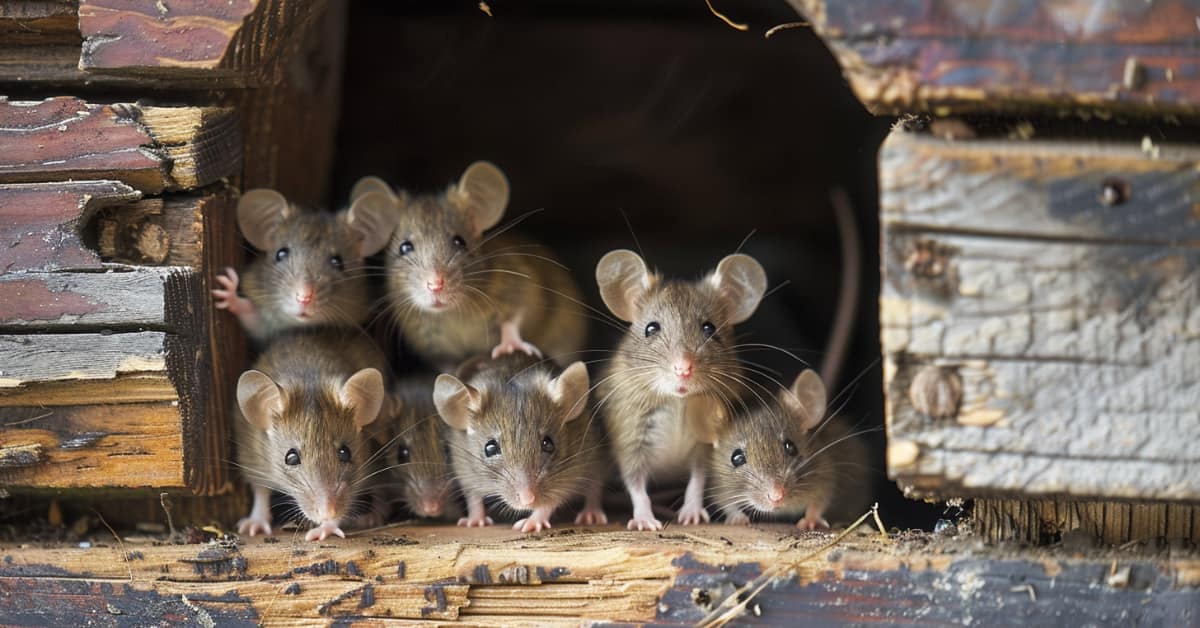mice under wood with the concept to Mouse-Proof Your Home Before Winter Hits NH